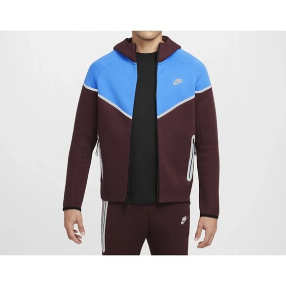 Nike Tech Fleece Windrunner Reflective Zip Hoodie Size Medium Men HQ3746-652 - Picture 3 of 5